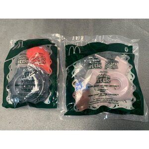 Vintage McDonalds Chicken Little runt and Alien Baby 2005 Happy Meal Toys